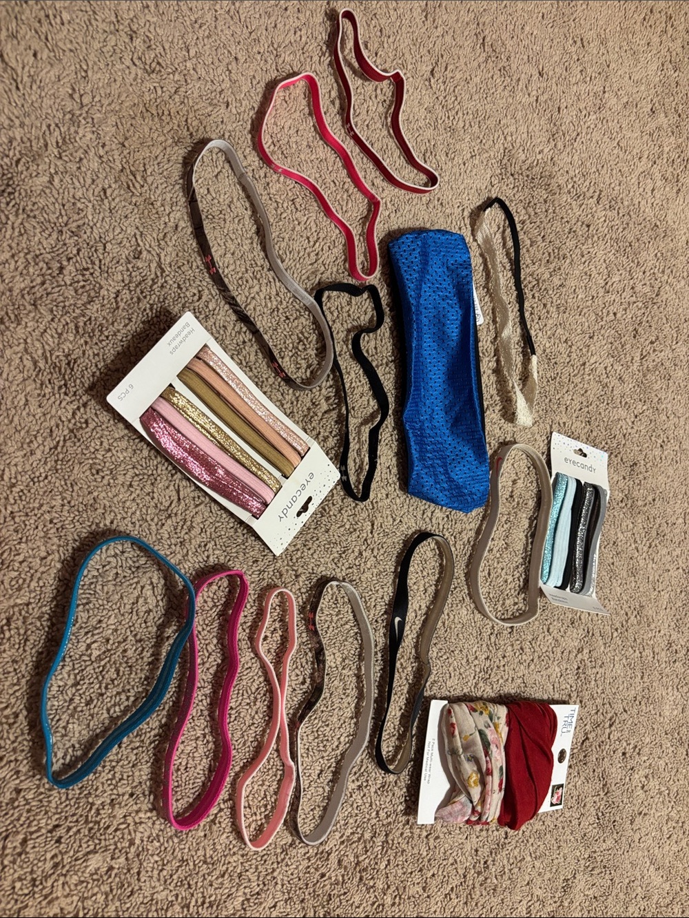 Under Armour and Other Miscellaneous Hair Accessories. ALL included